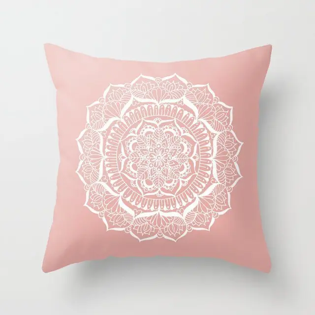 Nordic Pink Girl Heart Creative Net Red Pillow Case Birthday Gift Female Custom Decoration Ins Cushion Cover Purple Home Decor 11