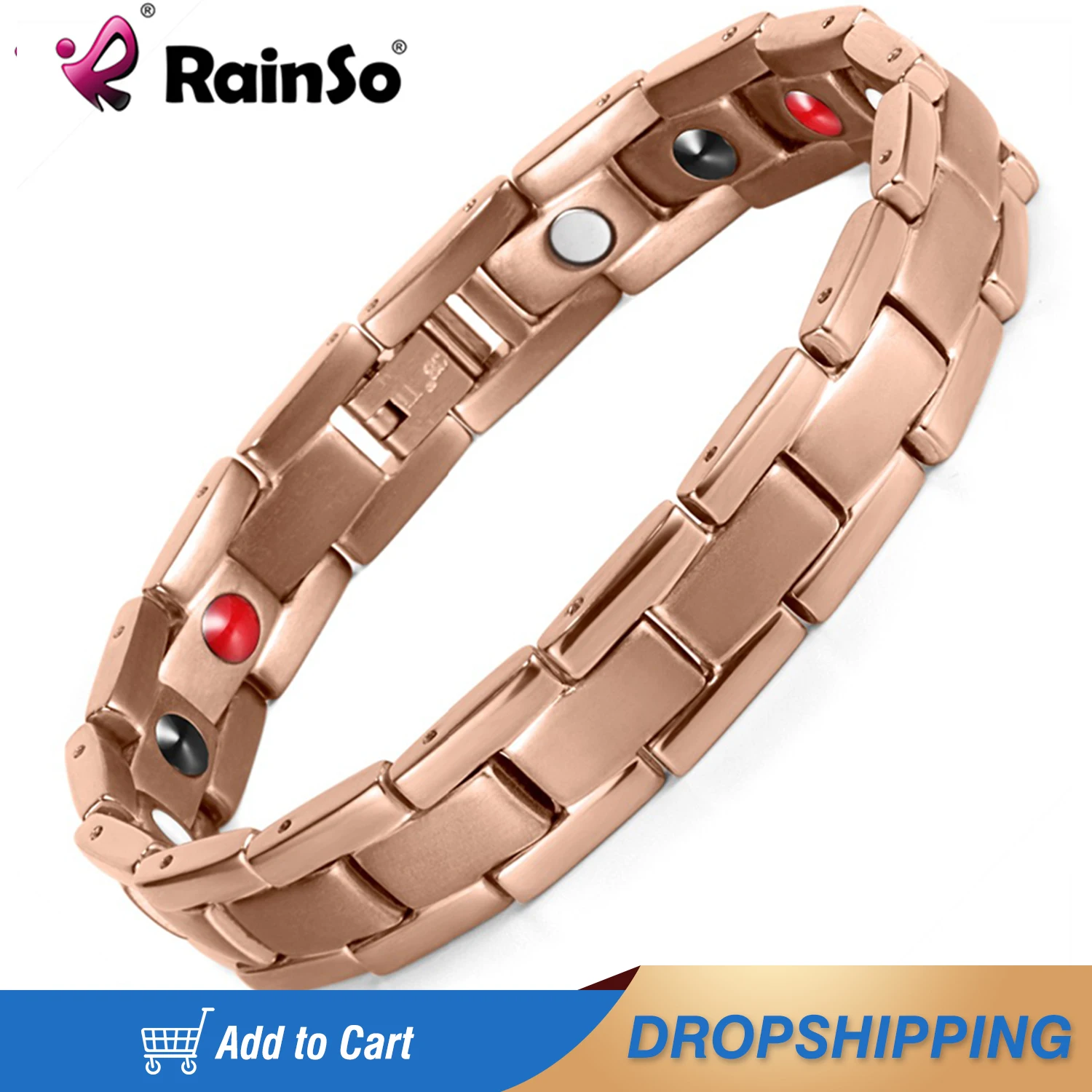 2019 New Negative ions Health Bracelet Bangle for Men Titanium Jewelry