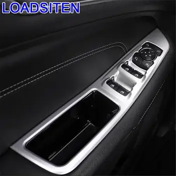 

Car Automobile Auto Decorative Window Control System Panel Interior Accessories Decoration Sticker Strip Parts 18 FOR Ford Edge