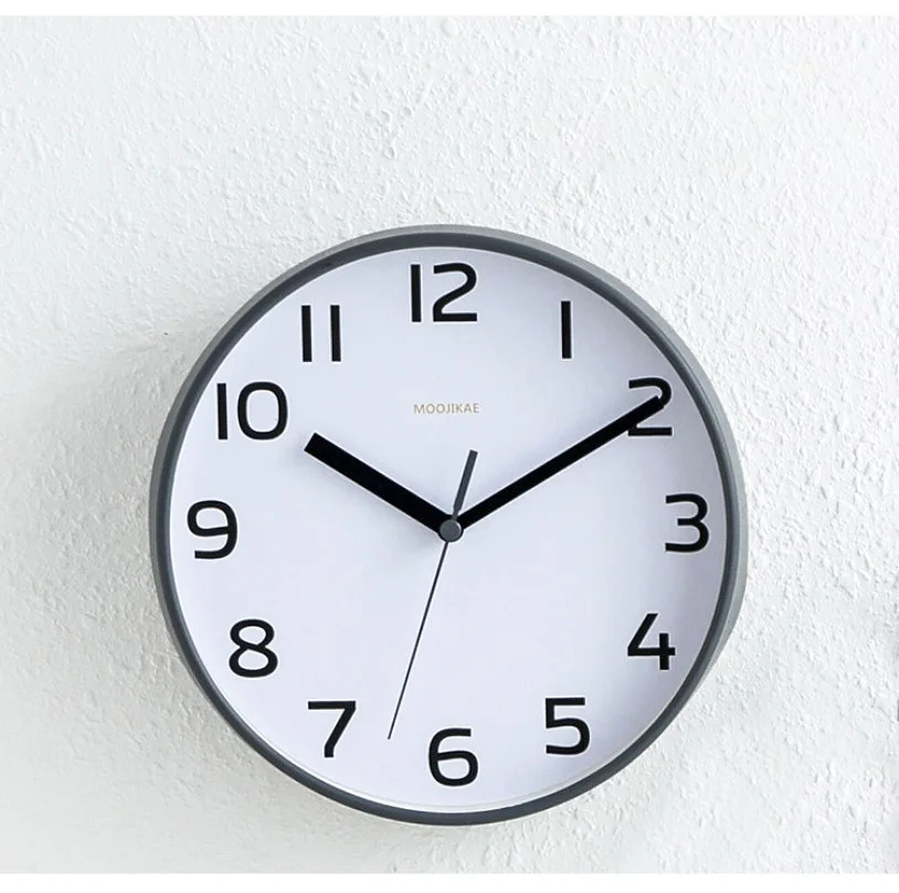 MJK201-B Minimalistischen Wohnzimmer Uhr europyeischen kreativation Tisch Wand hyengen Uhr Schlafzimmer Pendel Stumm Uhr Настольный Dekor - Цвет: MJK201-B