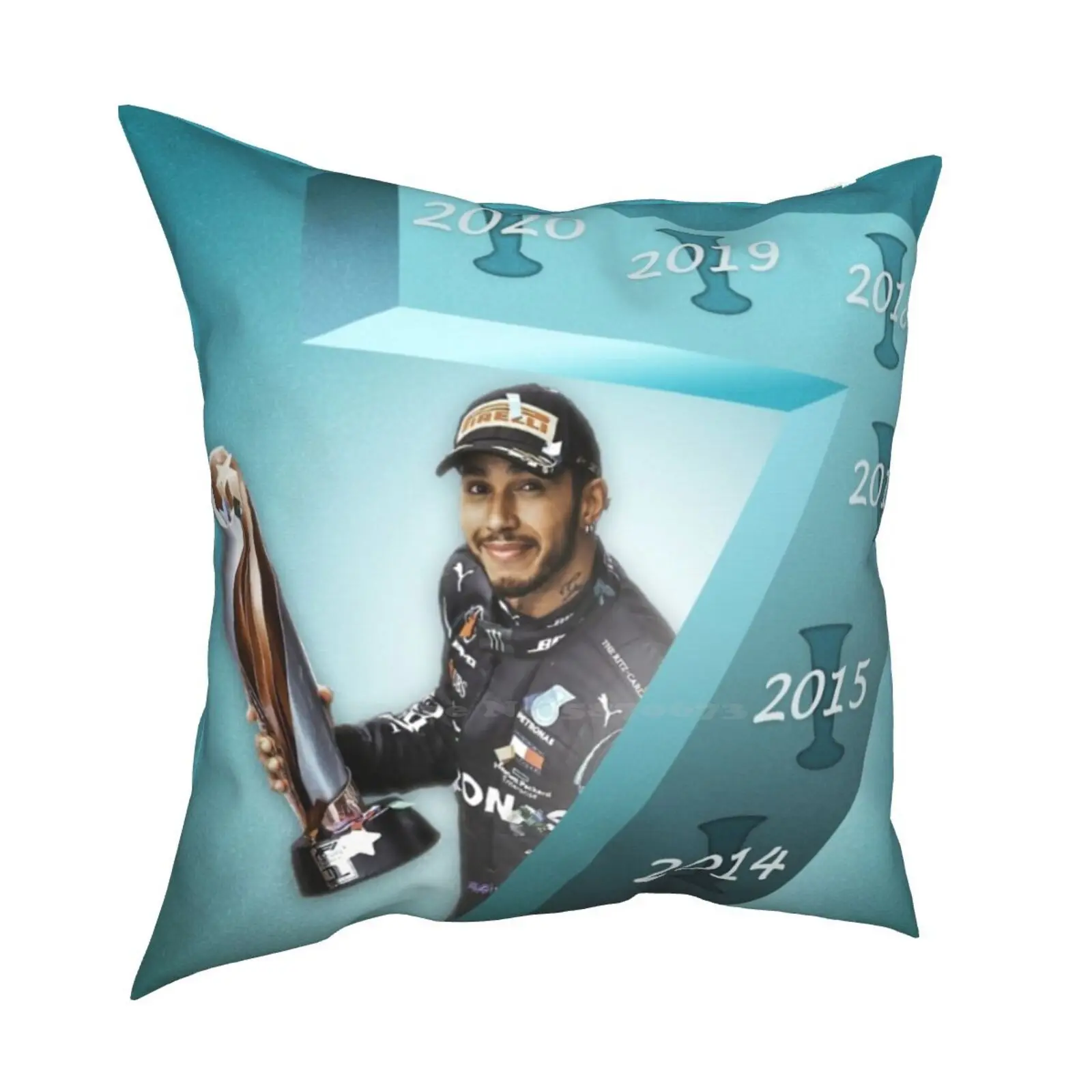 Fodera Per Cuscino Per Cuscino Da Tiro Per Campione Del Mondo 7-Time Lewis Hamilton Hamilton Hamilton 44 Lewis Hamilton 44 Formula A1