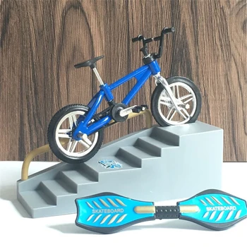 

Mini Scooter Two Wheel Scooter Children's Educational Toys Finger Scooter Bike Fingerboard Skateboard