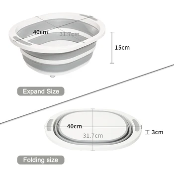 

Multifunctional Foldable Chopping Board Plastic Anti-slip Mildewproof Cutting Board JS22