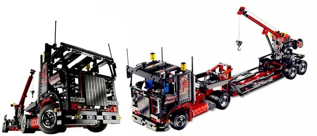 Конструктор Lepinblocks 20020 Буксировщик тягач-Technic совместим с Лего 8285 LN-20020