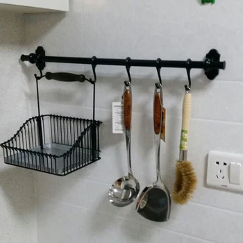 

LBER Steel Storage Bin Under Shelf Wire Rack Cabinet Basket Kitchen Organizer Cupboard Home Supplies Finishing Organizer Basket