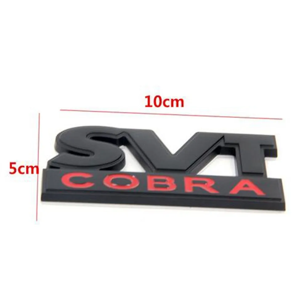 Металлическая 3d наклейка DSYCAR в виде кобры SVT эмблема знака для Jeep BMW Ford Lifan Nissan Mazda