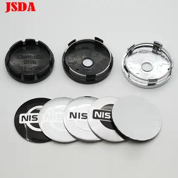 

4pcs 56mm 60mm logo car emblem Wheel Center Hub Cap Rim refit Creative badge covers decoration sticker styling rc