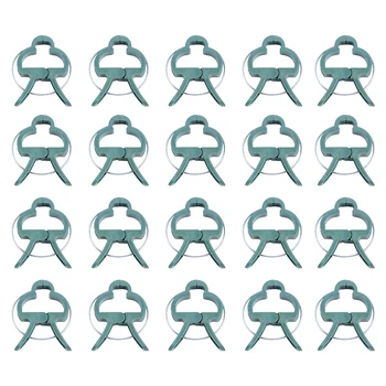 

20pcs Garden Plant Fixed Clips Vines Grape Support Fastener Vegetables Flowers Tied Buckle Clamp Greenhouse Bracket