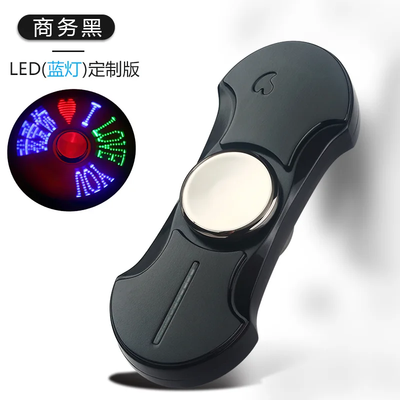 style3 usb зажигалки для подзарядки, гироскоп, светящаяся металлическая Спиннер, Спиннеры от стресса, аксессуары для сигарет, подарок для мужчин - Цвет: style3