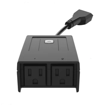 

HOT-Smart Socket Wifi American Standard Waterproof Socket-Mobile APP Control, Support Voice Control Switch,US+UK+EU Plug