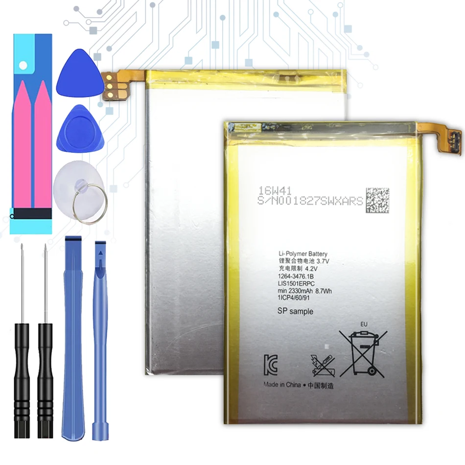 Оригинальный аккумулятор Kikiss для SONY Xperia ZL L35h ZQ L35i C6502 C6503 C6506 L 35h 35i LIS1501ERPC