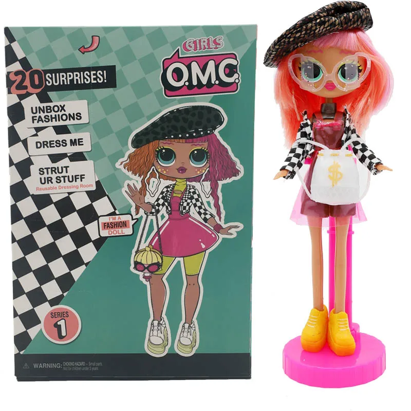 Details about  / 4 Pack LOL Surprise OMG Fashion Dolls Series 1 SWAG Lady Diva Royal Bee Neon NEW