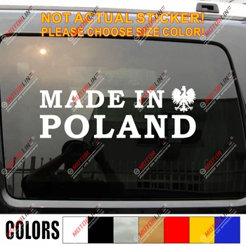 

Made in Poland Decal Sticker Car Vinyl Polska Polish Eagle funny pick size