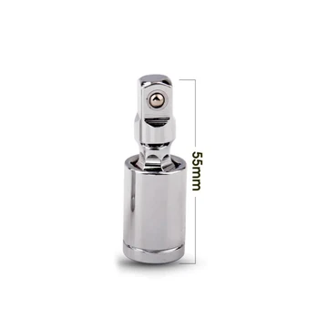 

1/2 3/8 1/4 In Chrome-Vanadium Steel Silver Extension Bar Socket Adapter