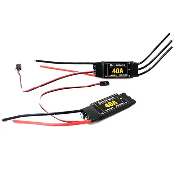 

40A Aircraft Accessories FPV Durable Motor RC Toys Speed Controller Drone Multicopters Helicopter Brushless ESC Parts