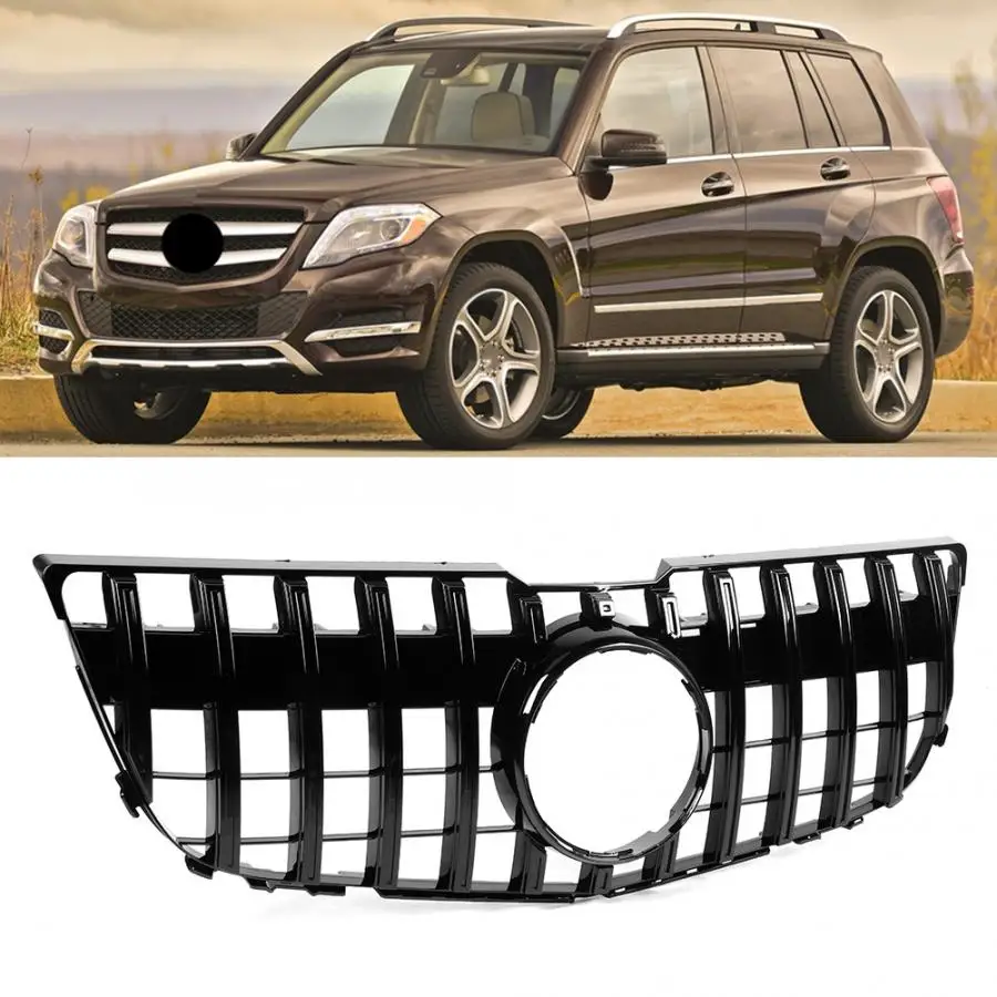 Решетка передней решетки автомобиля Черная решетка гриль подходит для Benz GLK X204 GT