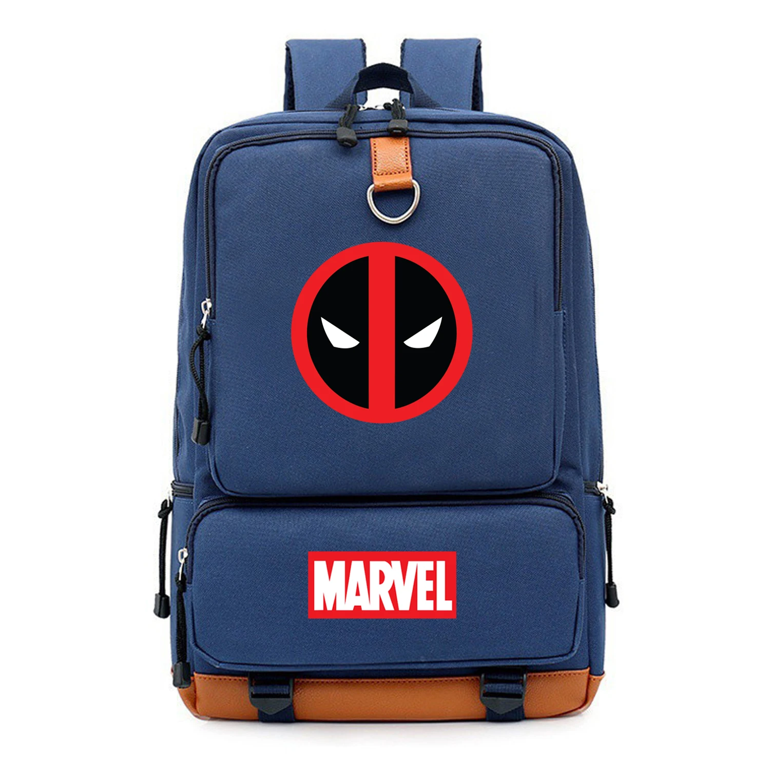 Дэдпул супергероев MARVEL школьные ранцы нейлоновый вместительный рюкзак для