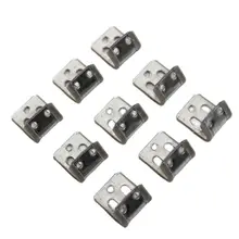 10pcs Steel S Clip With Plastic Wrap For Zig Zag Sofa Spring Repair