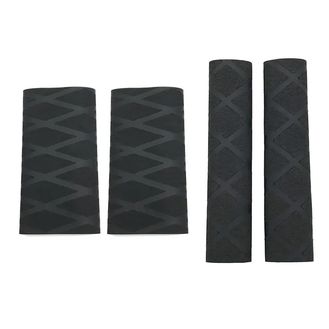 For BMW R1250GS Adventure R1200GS LC F800GS F850GS Motorcycle Heat Shrinkable Non-Slip Handle Rubber Sleeve Handlebar Covers Full set-Black