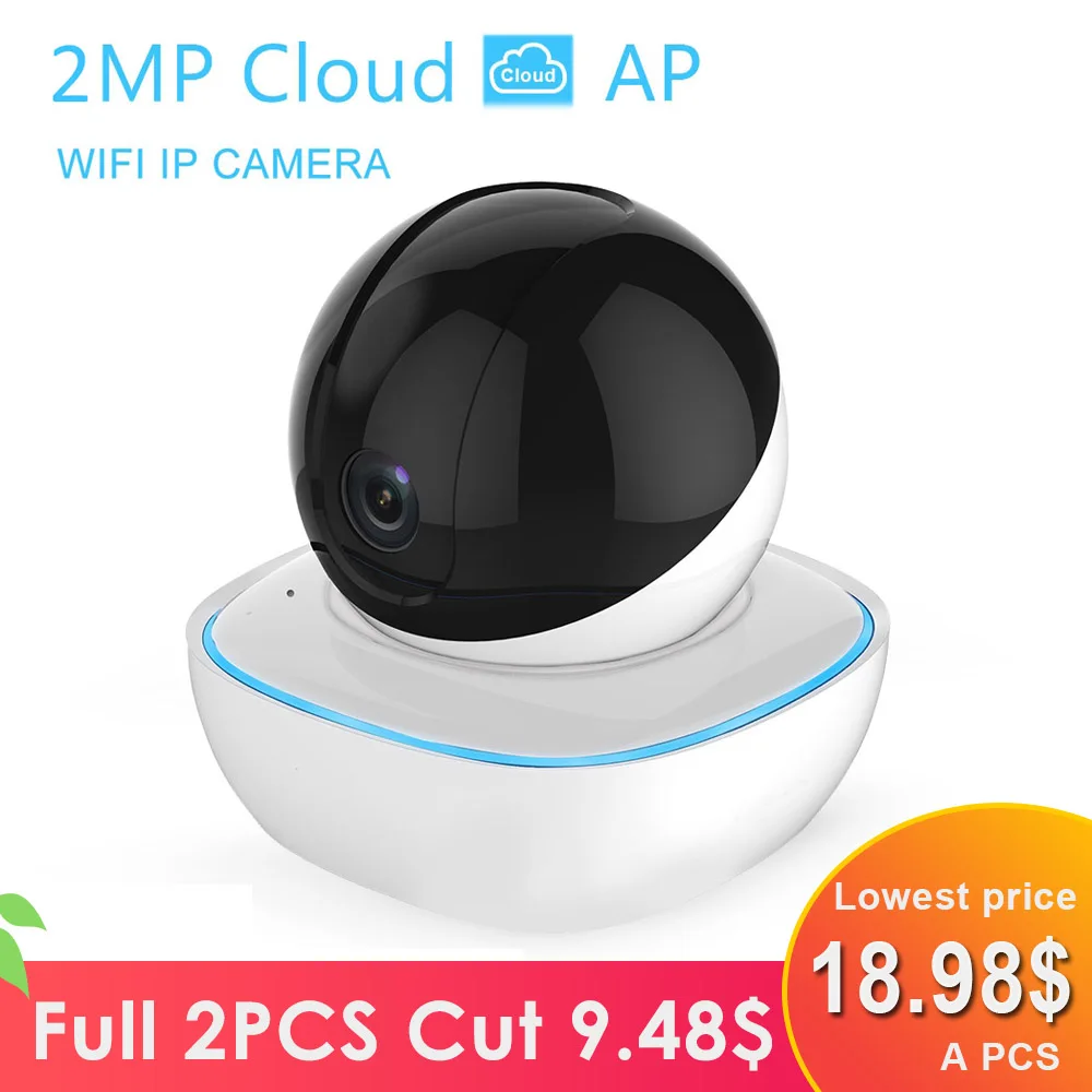 

1080P 360° WiFi IP Camera Indoor Wireless Cloud IR Night Vision P2P Vedio CCTV Home Surveillance Cam Mini Baby Monitor