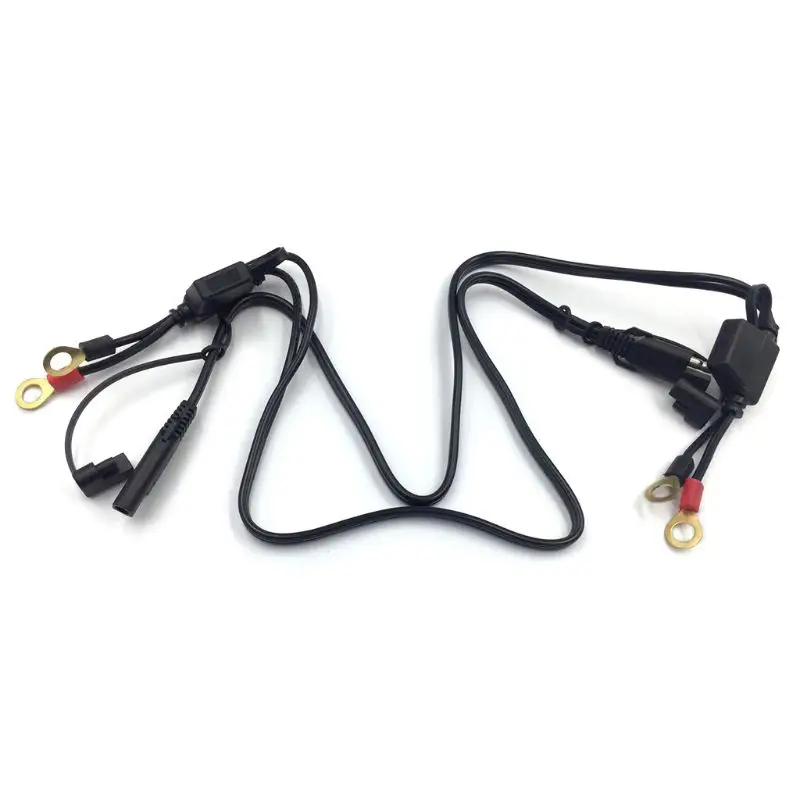 12V Motorcycle Battery Charger Terminal To SAE Quick Disconnect Cable Motorcycle Battery Output Connector motorcycle battery terminal screws