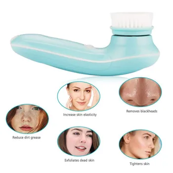 

New Facial Cleaning Cleaner Massager Vibration Waterproof Cleaning Products Facial Brush Removal Facial Brush Soft Skin Care