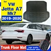 for Volkswagen VW Jetta A7 Mk7 7 2022~2022 Boot Mat Rear Trunk Liner Cargo Floor Tray Carpet Mud Pad Guard Protector Accessories ► Photo 2/6