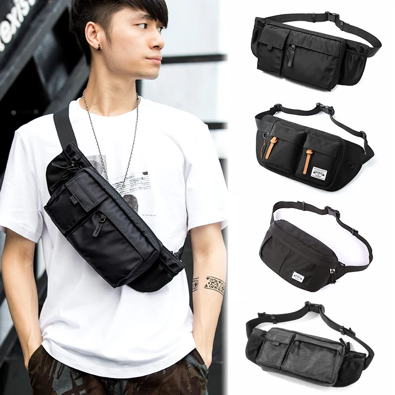 

Waist Pack Men Casual Functional Chest Waterproof Bag Men Belt Bum Bag Male Phone Wallet Pouch Bags Fashion mini Fanny Pack