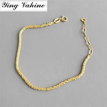 

ying Vahine 100% 925 Sterling Silver Starry Sky Bracelets for Women