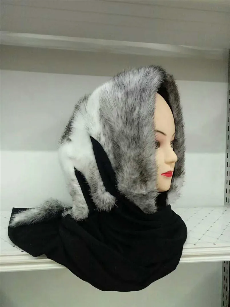 Рисунок 5 - Новая меховая шапка хиджаб из натурального