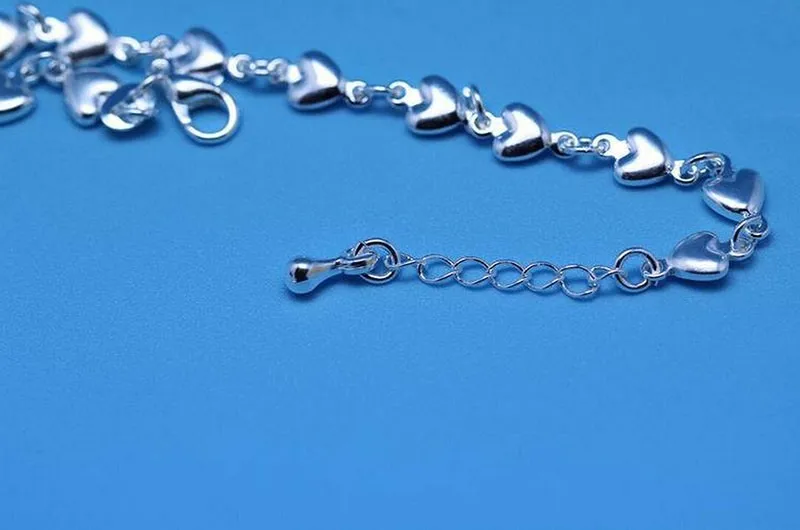 Silver bracelet 925 solid silver Flat Snake Bone Bracelet& Bangle fashion jewelry