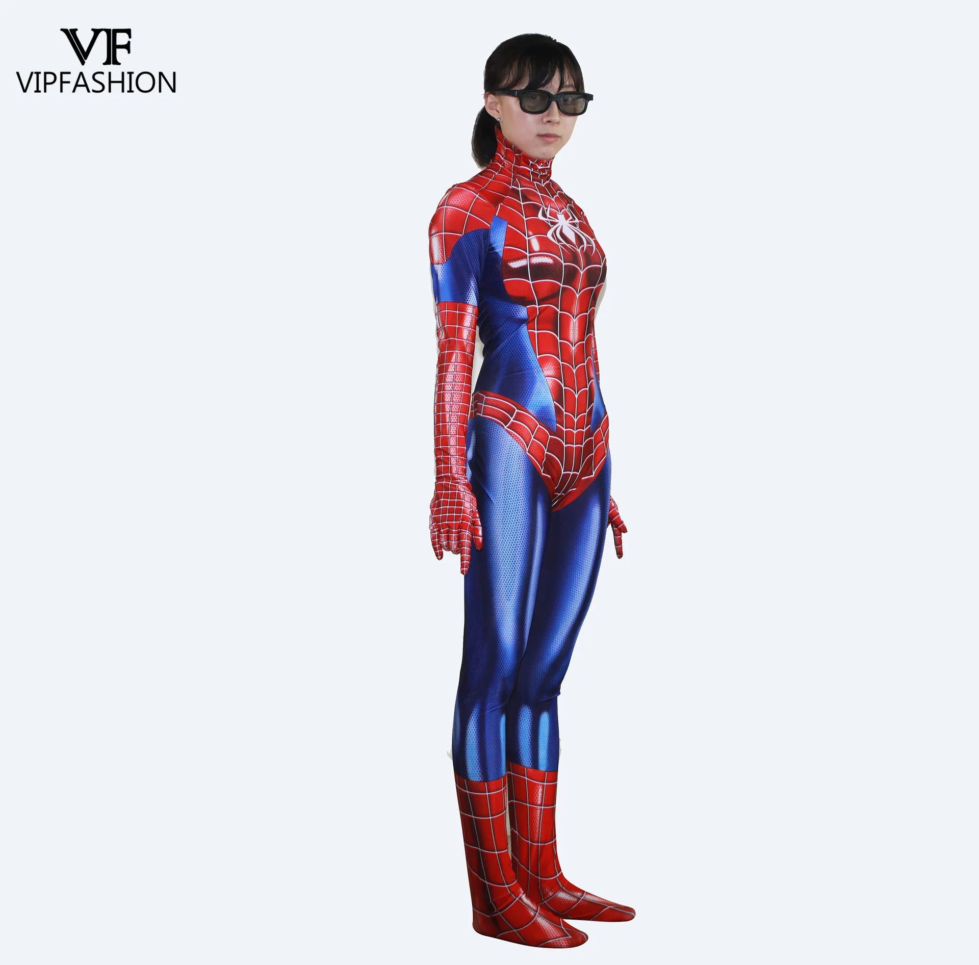 VIP Fashion Железный Человек паук косплей костюм человек удивительный напечатанный