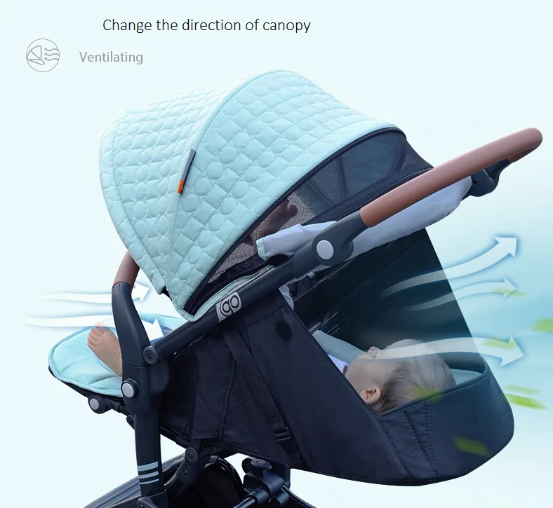 Портативный складной светильник Babysing с высоким весом, Ландшафтная коляска, детская коляска, детская коляска для новорожденных