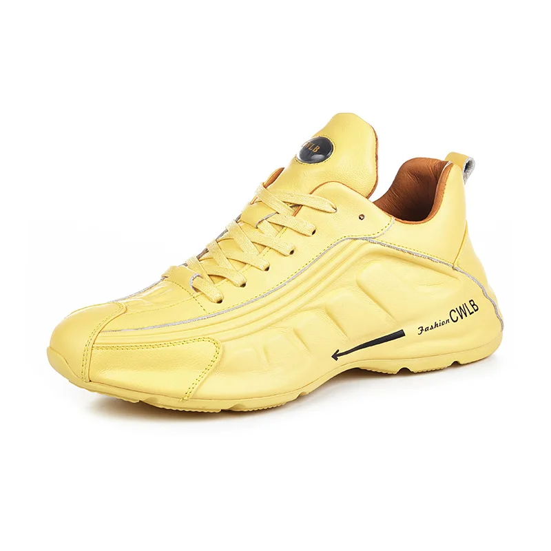 Men's casual shoes leather business party wedding moccasin shoes casual men's fashion trend Italian fashion loafers