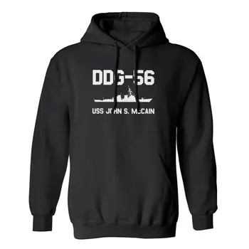 

Newest Print Couple Hoodies Uss John Mccain Big Bad John Unisex Hoodies