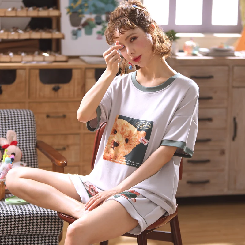 Новые пижамы с героями мультфильмов женская пижама для девочки mujer invierno