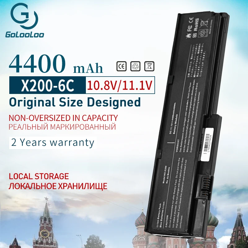 Аккумулятор для ноутбука LENOVO ThinkPad X200 X200S X201 42T4834 42T4835 43R9254 42T4537 42T4541 42T4536 42T4538 X201i X201S