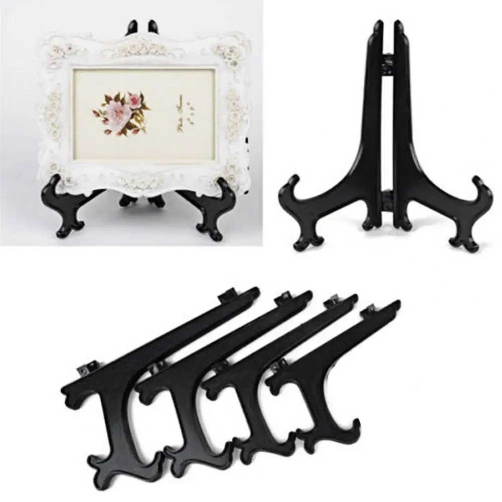 

1 Pc Plate Display Stand Ecro-friendly Multifunctional Portable Picture Frame Dish Rack Easel for Home Home Decor Dropshipping