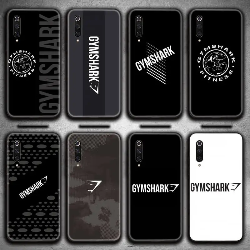 

GYMSHARK Fitness Phone Case for Xiaomi Mi Note 10 Lite Mi 9T Pro xiaomi 10 10 CC9 Pro
