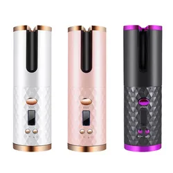 Automatic curling device USB charging wireless curling device wave modeling tool ceramic curling