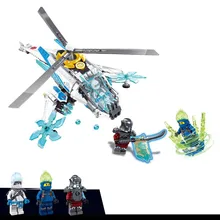 Новинка Ninjagoed ShuriCopter Spinjitzu строительные блоки комплект кирпичи классический фильм модель ниндзя детские игрушки для детей подарок