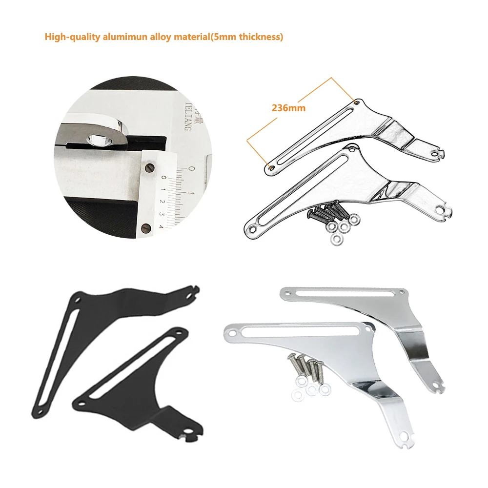 US $179.99 Motorcycle Backrest MultiPurpose Driver Passenger Backrest For Harley Models Breakout 20132020 Fat Boy 20182020
