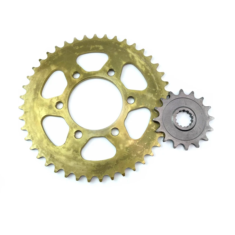 520 Chain Front & Rear Sprocket gear 16 and 43 Teeth For Kawasaki ZX6R