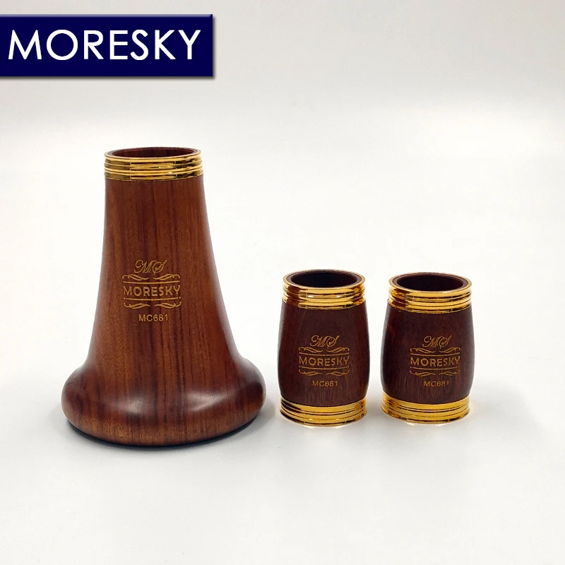 MORESKY Clarinet C Keys Redwood Klarnet Gold Plated MC681