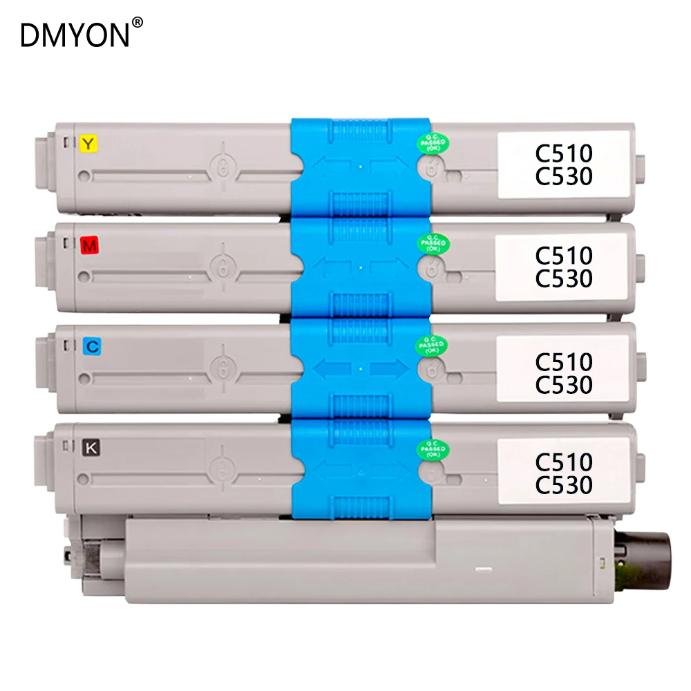 DMYON тонер-картридж совместимый для OKI C530 C510 MC561 C531 C511 MC562 принтеры тонер-картриджи
