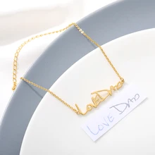 Tiny Personalized Bracelet Actual Handwriting Custom Signature Bracelet Name Bracelet Bangle For Women Gift Jewlery BFF