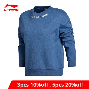 

Li-Ning Women The Trend PO Knit Top Sweaters Comfort Fitness 87%Cotton 13%Polyester li ning LiNing Sports Sweater AWDN004 WWW963