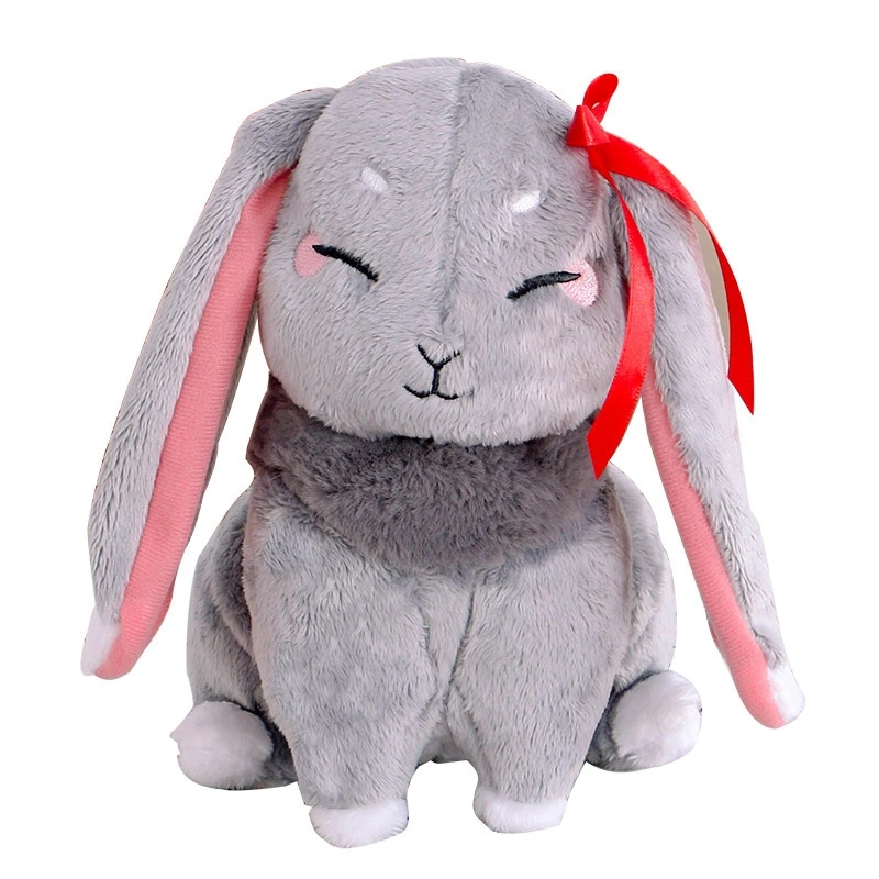 Mo Dao Zu Shi Plush Doll Anime Peluche Kawaii Rabbit Stuffed Animal Wei Wu Xian Lan Wang Ji Pet Stuffed Toys Kids Gifts Soft Toy plush dolls toys stuffed rabbit toys
