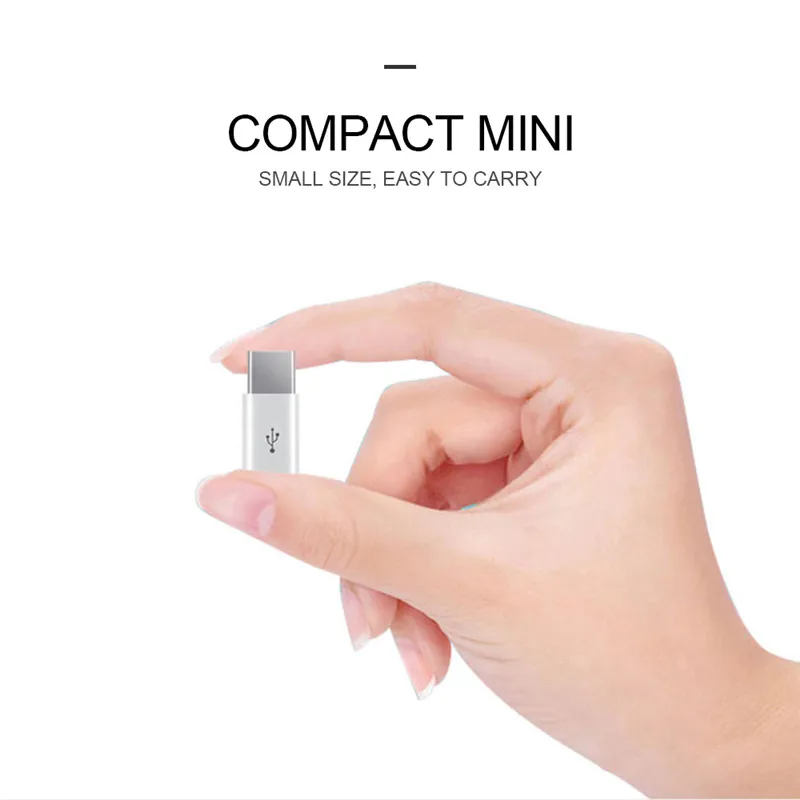 OTG Android type-C штекер Micro USB Женский адаптер type-C интерфейс мобильного телефона для зарядки, передачи данных конвертер аксессуары для телефонов