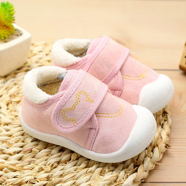 Baby Winter Shoes Infant Toddler Newborn Prewalker Girls Boys First Walker Chamois Leathers Snowfield Booties Boot Zapatos Bebe